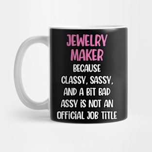 Jewelry Maker, Female Jewelry Maker Mug